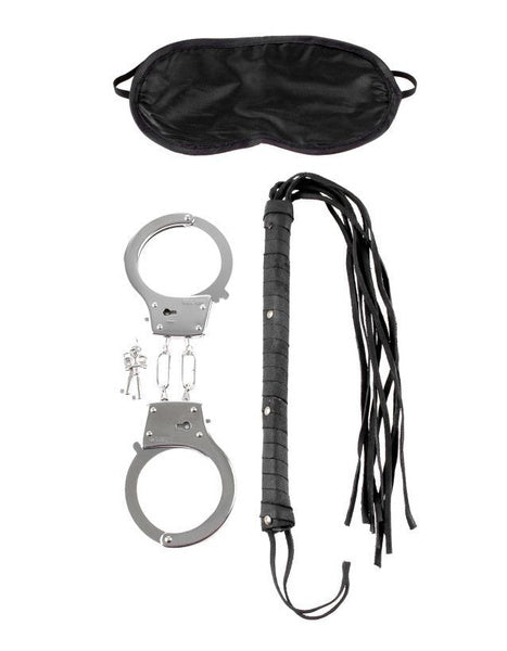 Pipedream Fetish Fantasy Series 3-Piece Lover's Fantasy Series Kit Black