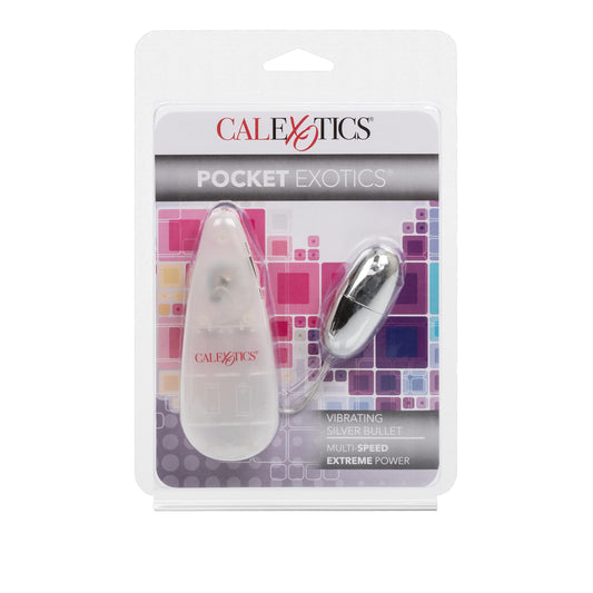 CalExotics  Pocket Exotics Silver Bullet Vibe