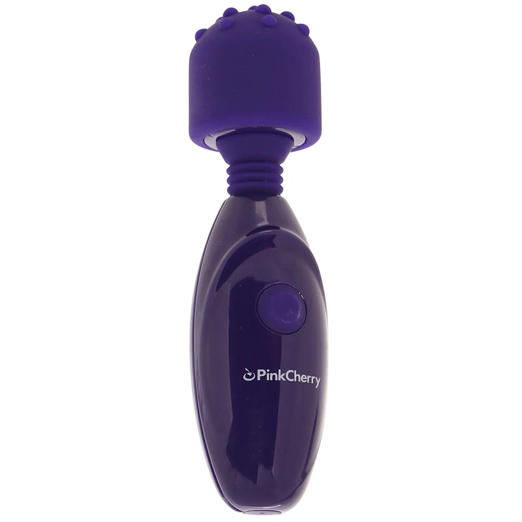 PinkCherry Baby Nubby Rechargeable Mini Wand Vibe